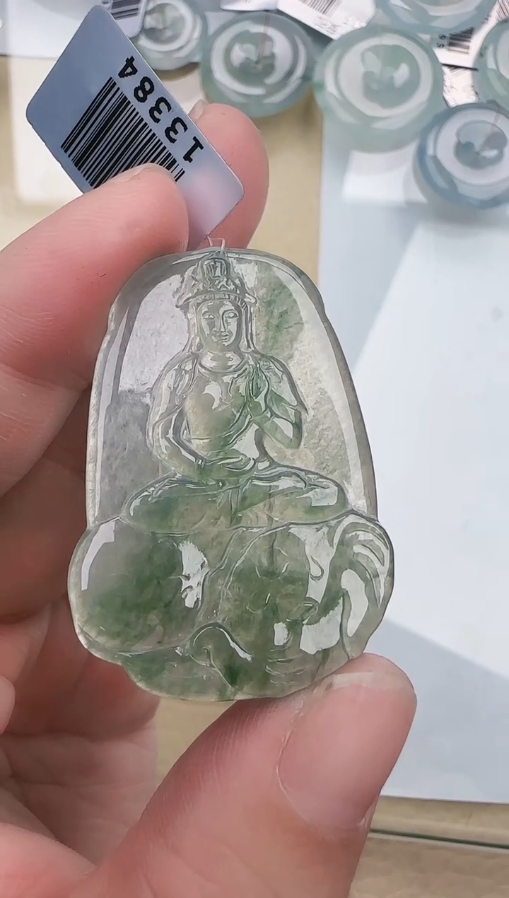 翡翠未镶嵌颈饰缅甸翡翠a货