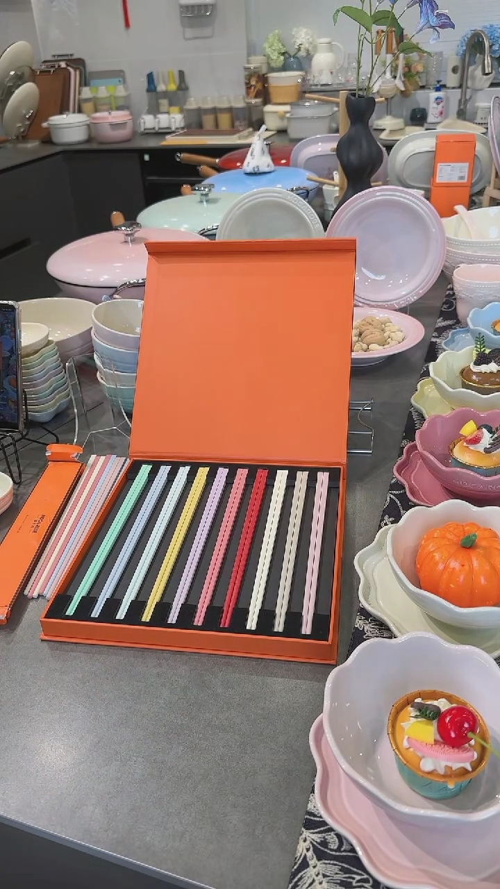 【闪购商品】瓷10色筷子