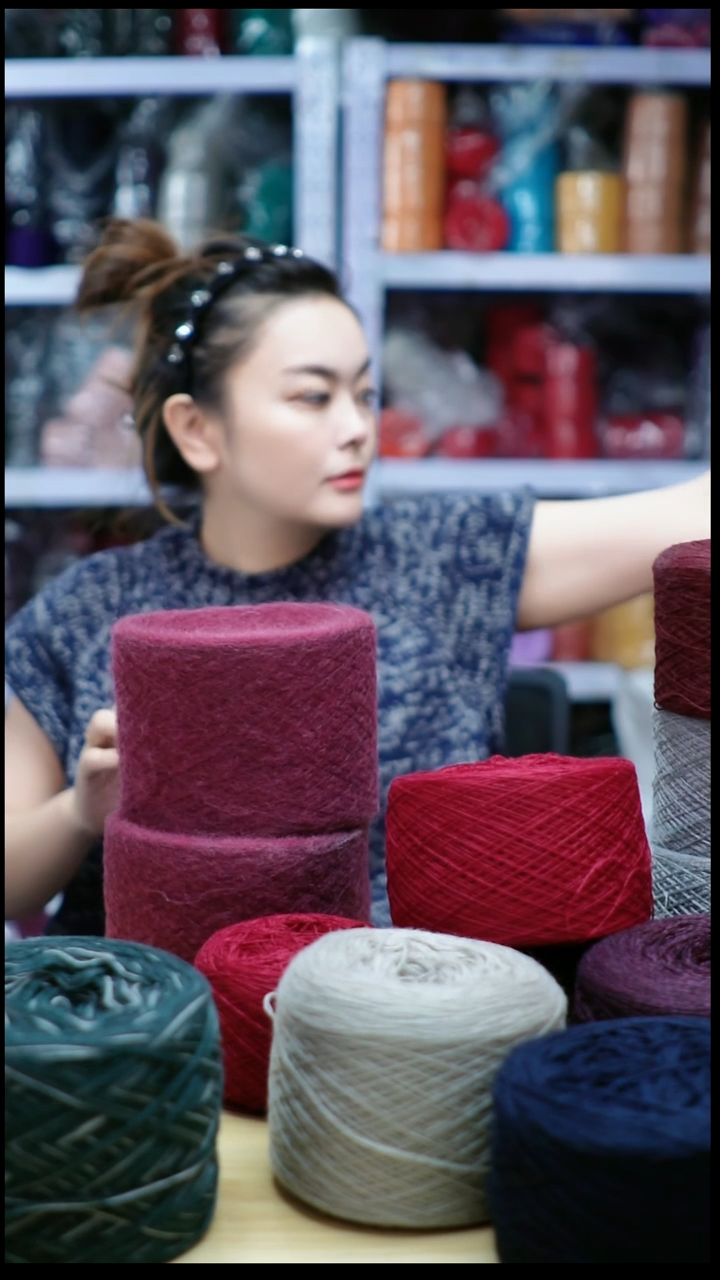 羊毛欢姐手编线D337