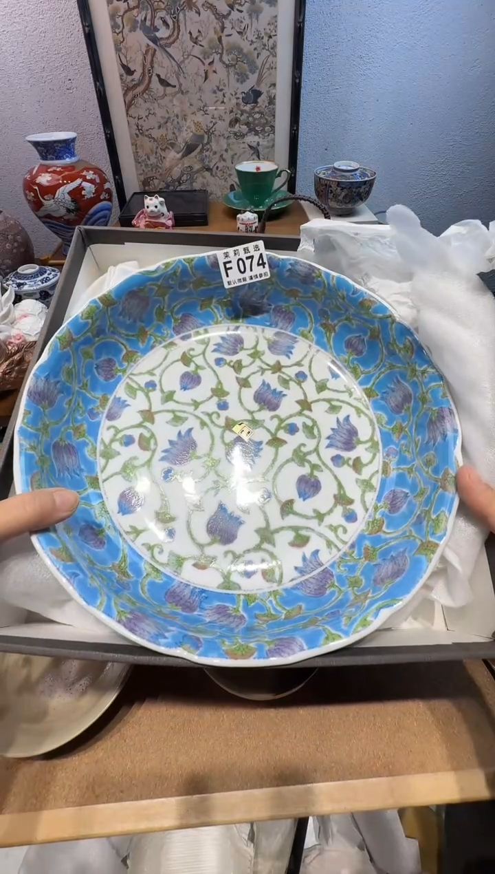 瓷片秋**痕茉莉甄选一号商品074