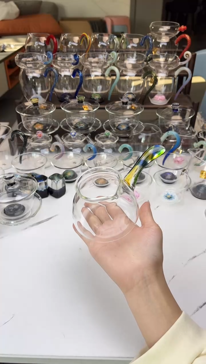 手工艺品玻璃禾器云昭迷翠普通盒