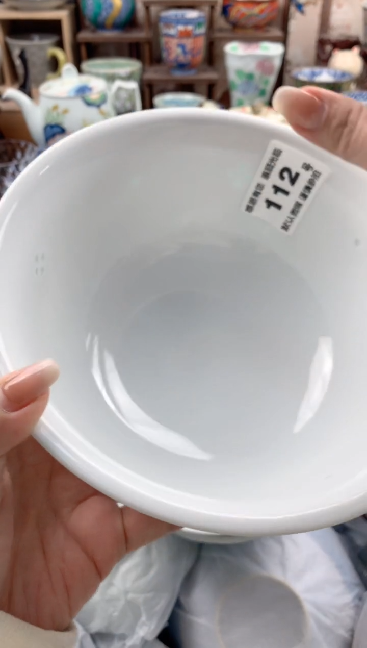 瓷片小***照0112号九姑娘工艺品瓷器