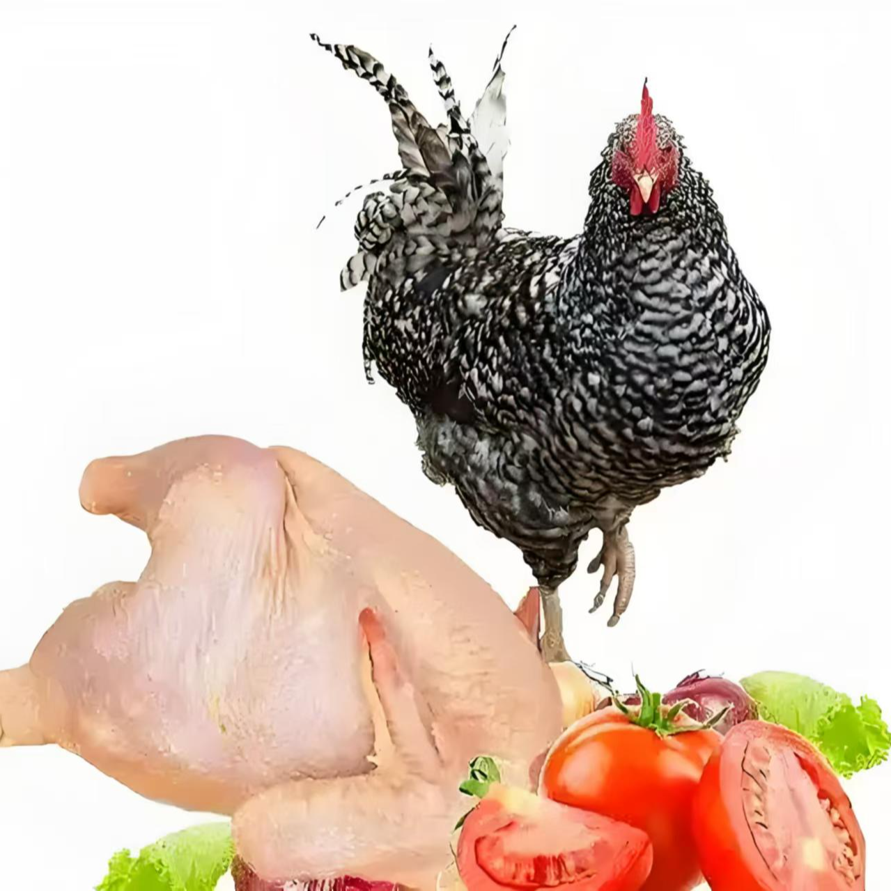 农家散养150天  芦花鸡  稻花鸡  汤鲜味美  皮脆肉嫩  整鸡