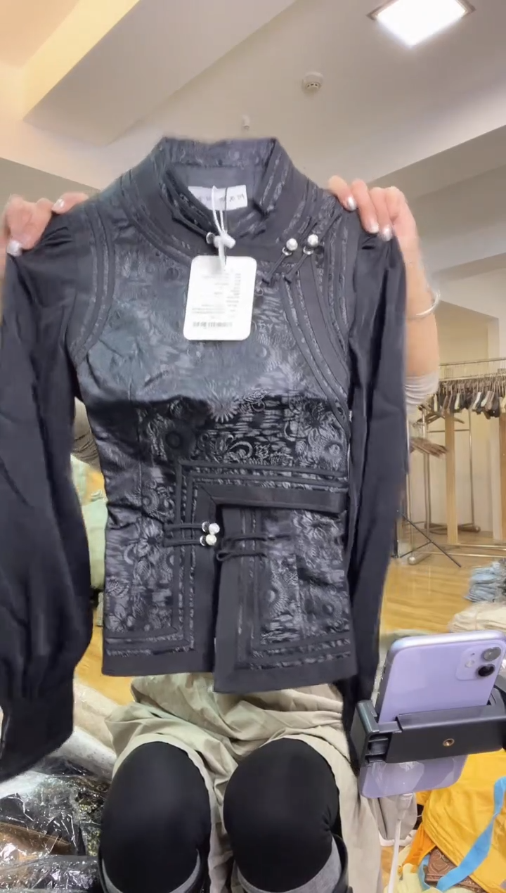 纱袖 马甲   M 105斤以里