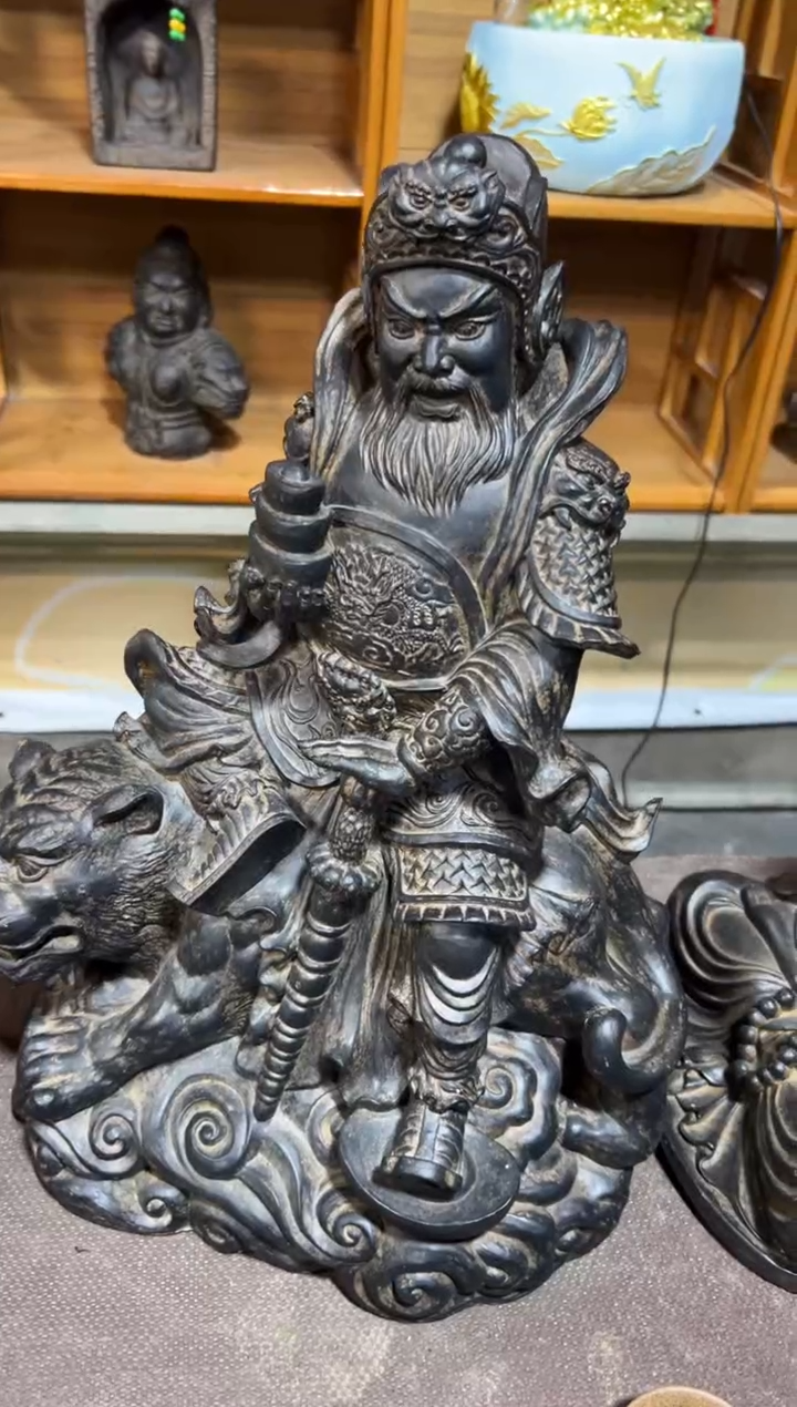 陶土【合成青石】财神驾到