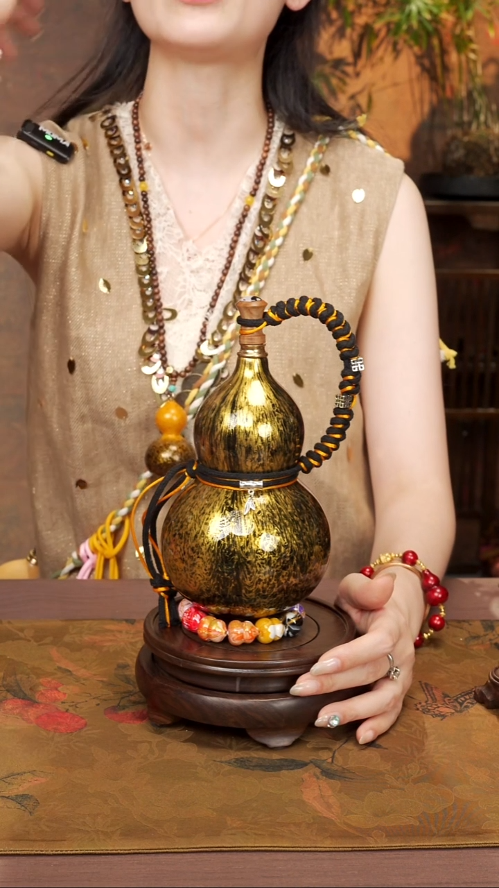 68--高端工艺大漆酒葫芦--178