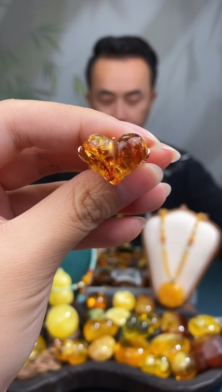 裸石琥珀未镶嵌基地发货 一物一证 顺丰包邮