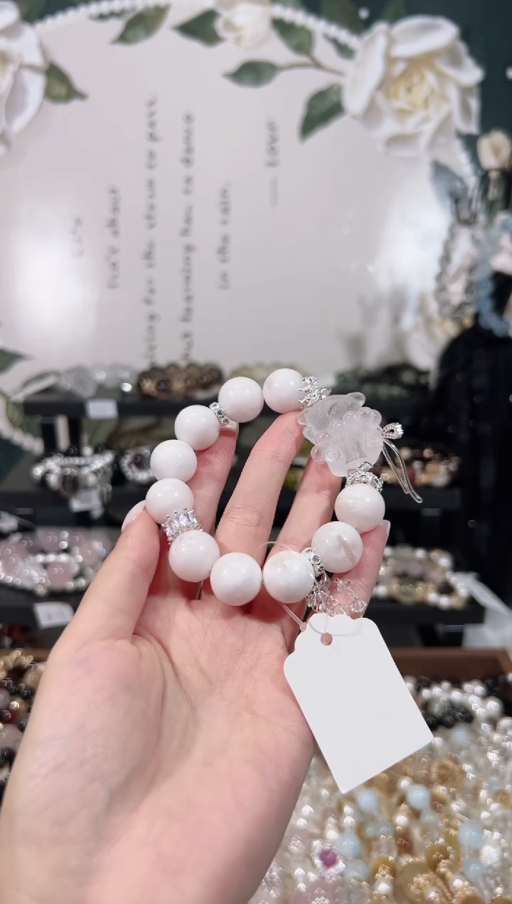 【闪购商品】水晶手链未镶嵌天然水晶默认微瑕 多样性发货发其一