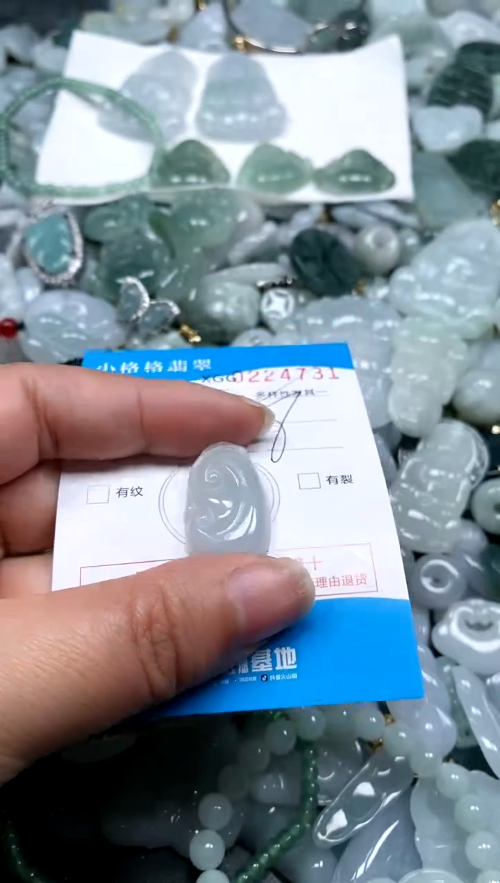 【闪购商品】翡翠颈饰未镶嵌闪购商品0224731