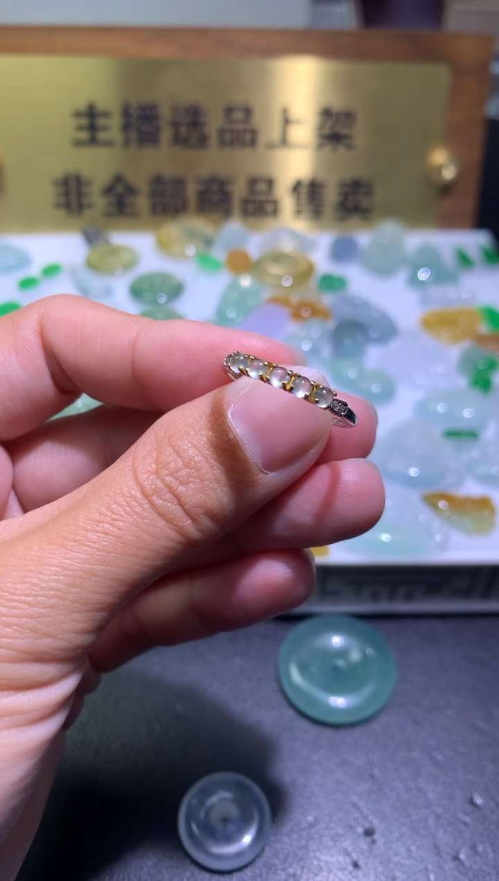 【闪购商品】翡翠颈饰银S925镶嵌净货