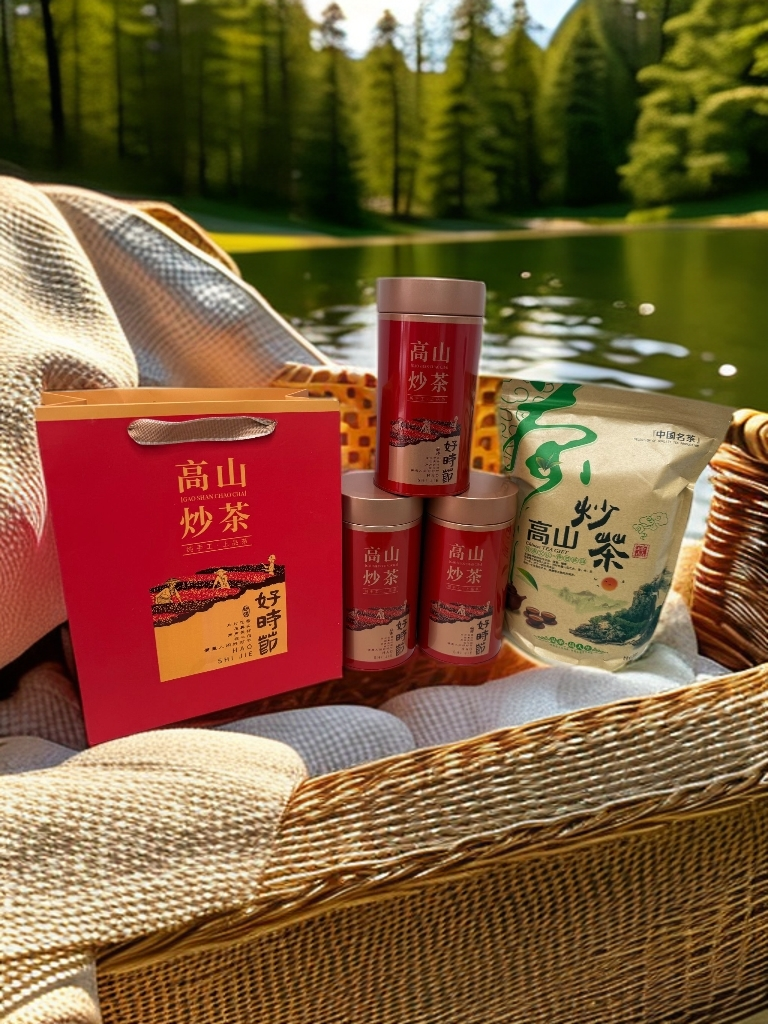 （小妖精）揭阳坪上高山炒茶 花香茶韵十足 回甘力强