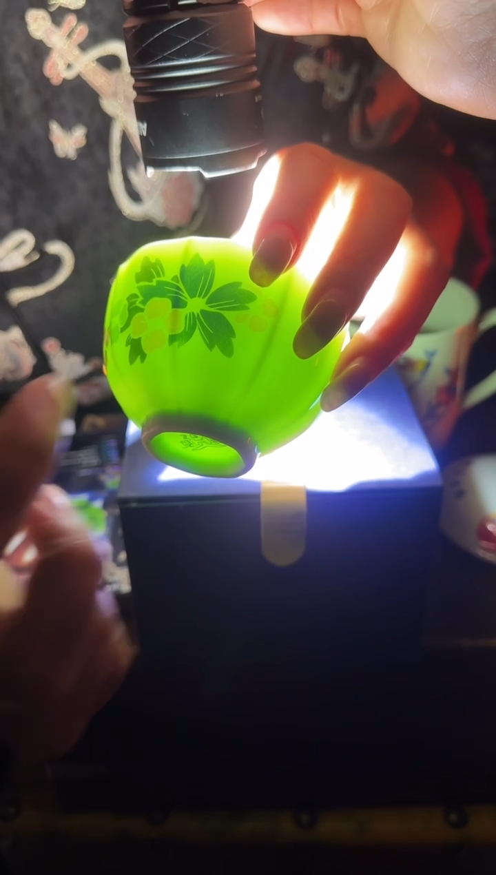 碗瓷繁花似锦八角稀土杯