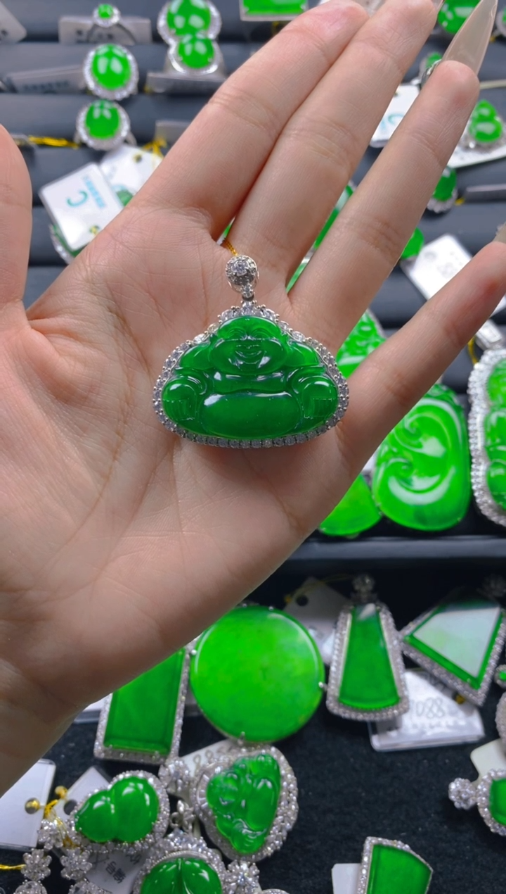 【闪购商品】翡翠颈饰银S925镶嵌11111111