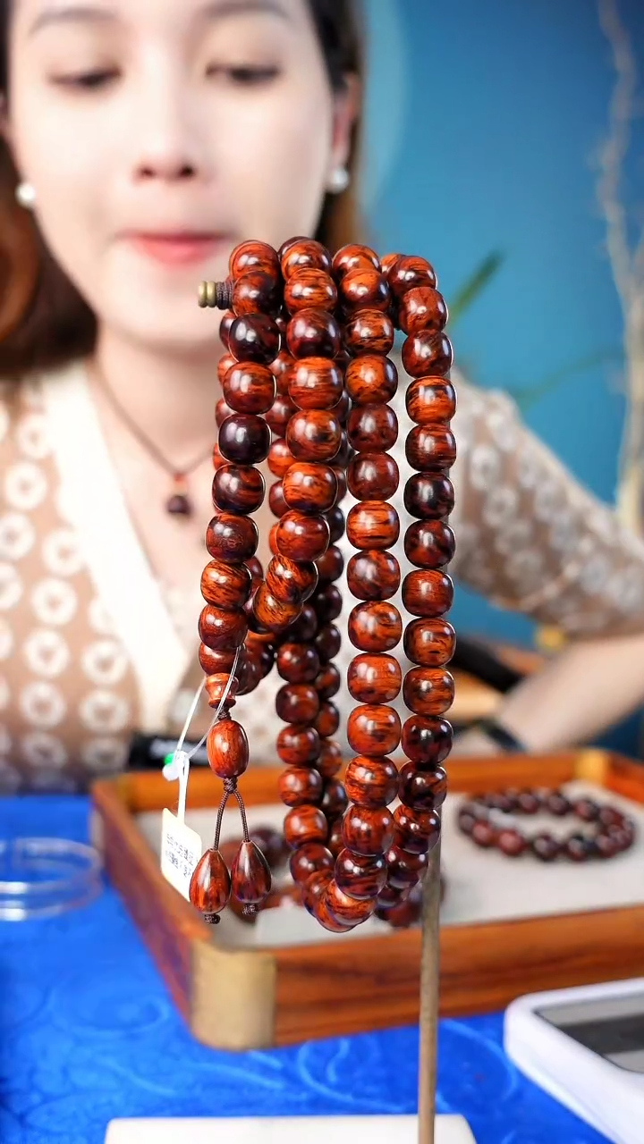 【闪购商品】木本降真香红降花梨公手串108
