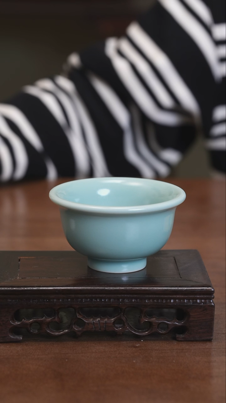 【闪购商品】清凉寺原产地仿古釉压手杯