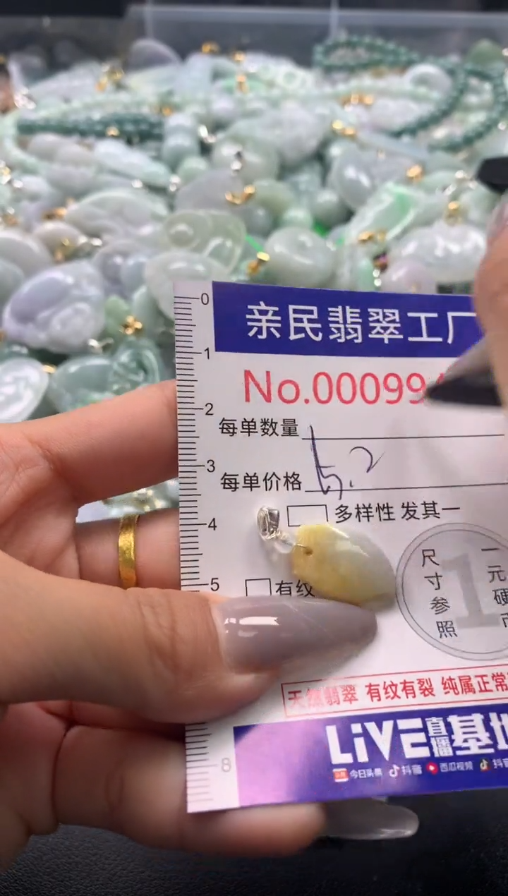 颈饰未镶嵌翡翠9948