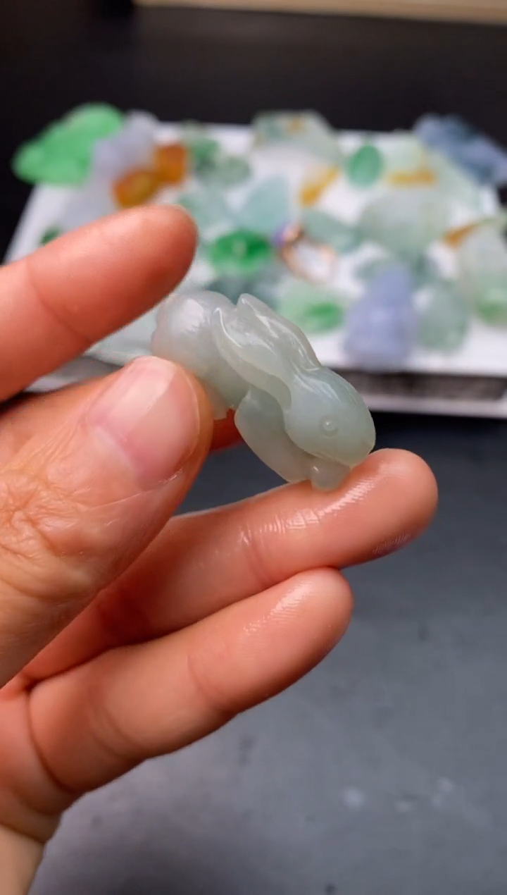 【闪购商品】定制翡翠未镶嵌翡翠毛货~多样性发货一个