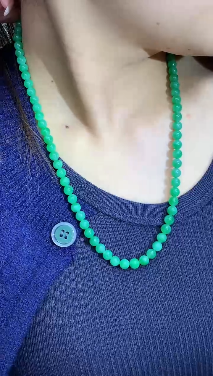 颈饰未镶嵌翡翠584-中国好珍宝