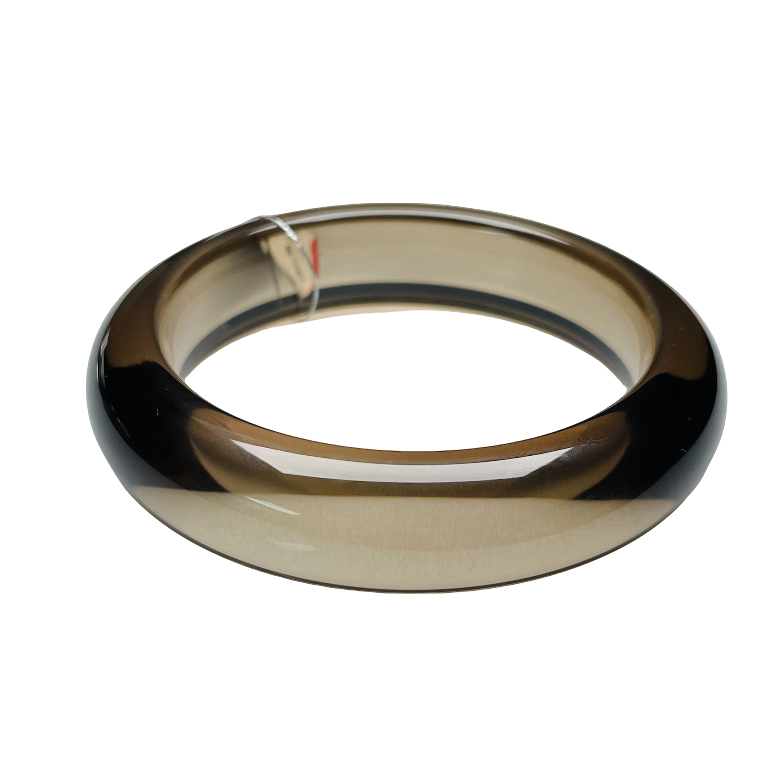 精品高货全净体天然茶水晶手镯尺寸58-16-10.6一物一图礼物