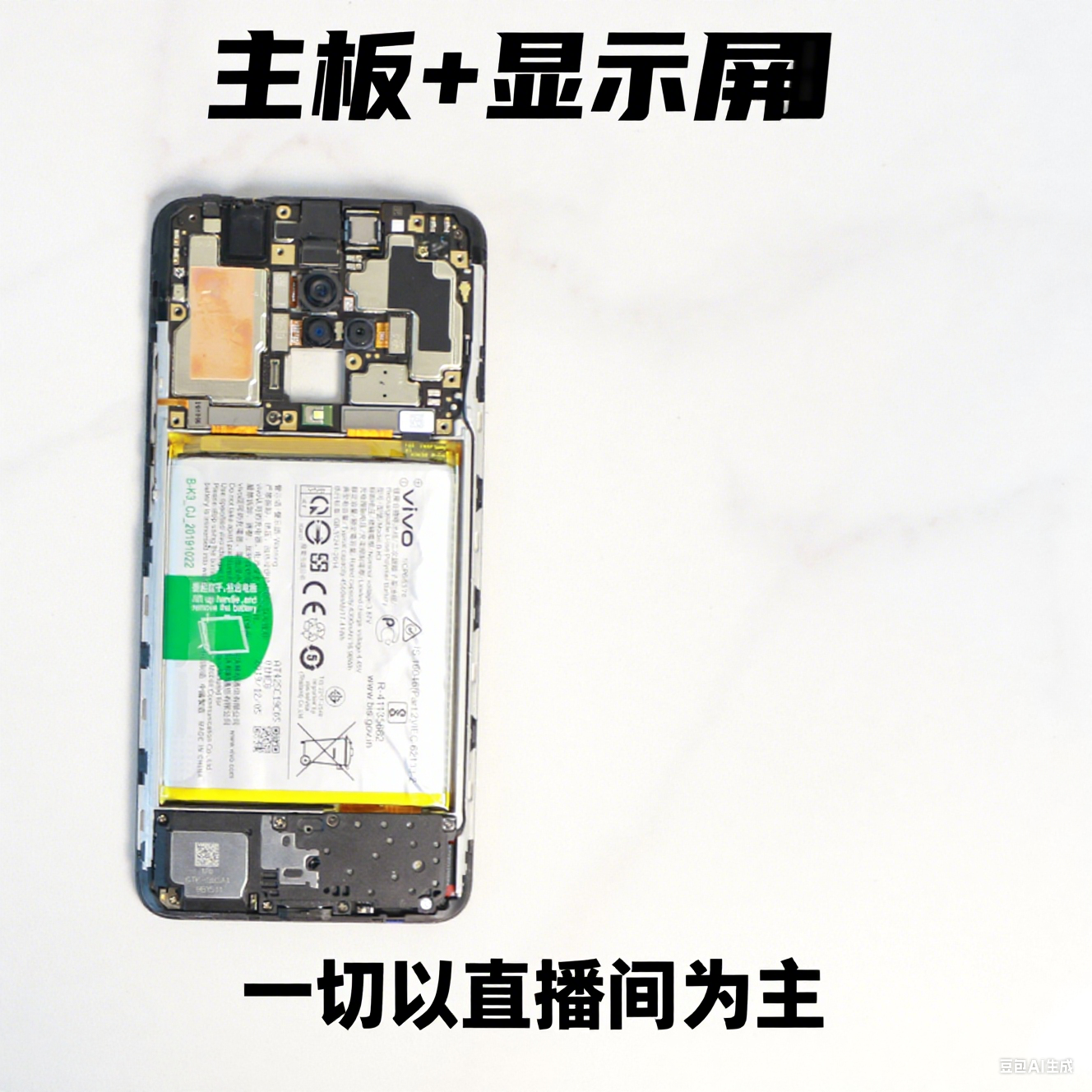 二手适用于多品牌手机主板后盖屏幕总成