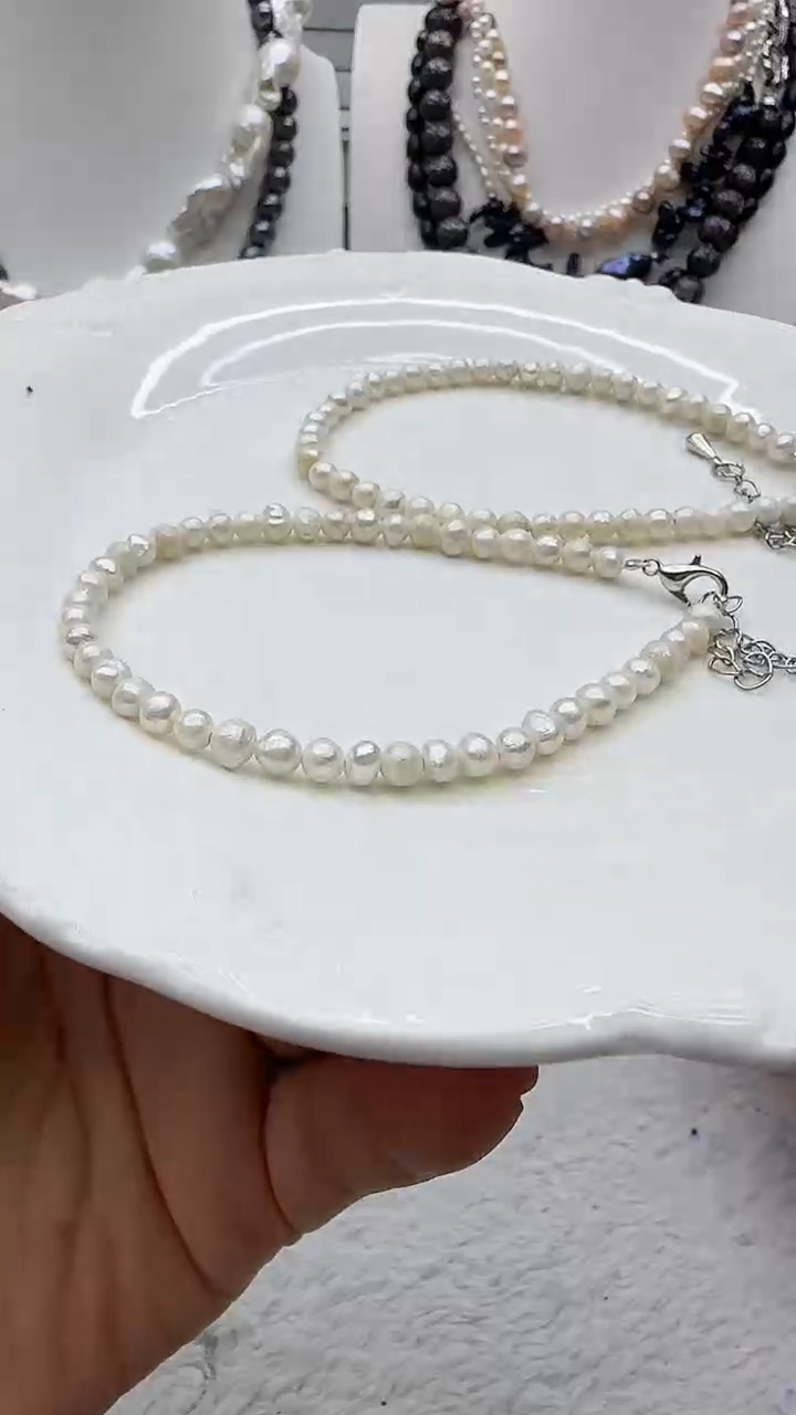 淡水珍珠未镶嵌套链2