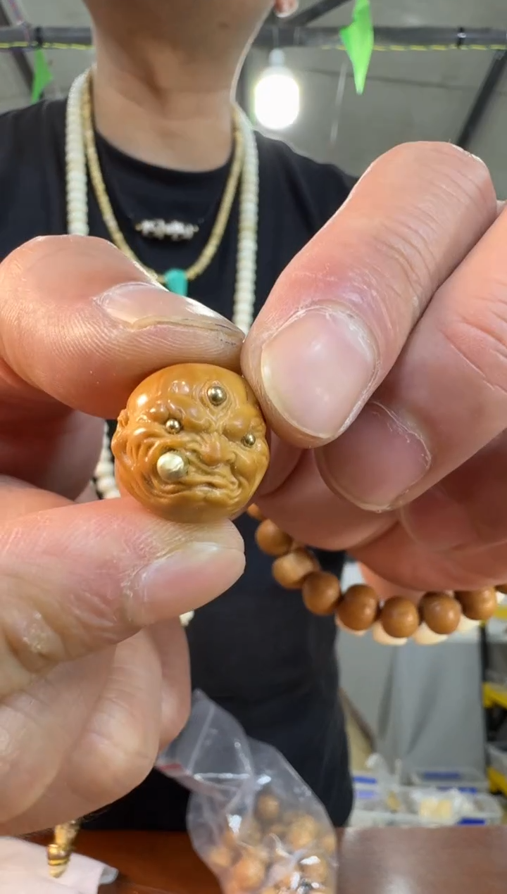 菩提根/象牙果手串A89实物为准 配饰一颗 烟鬼