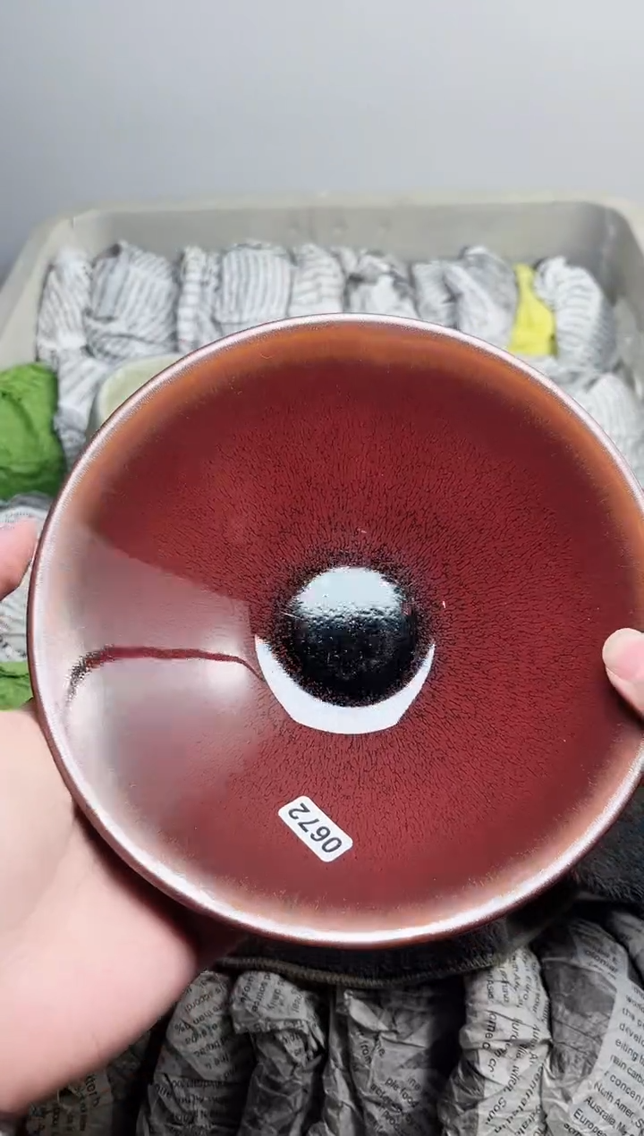 【闪购商品】茶盏牛血撇口672高端茶器主人杯