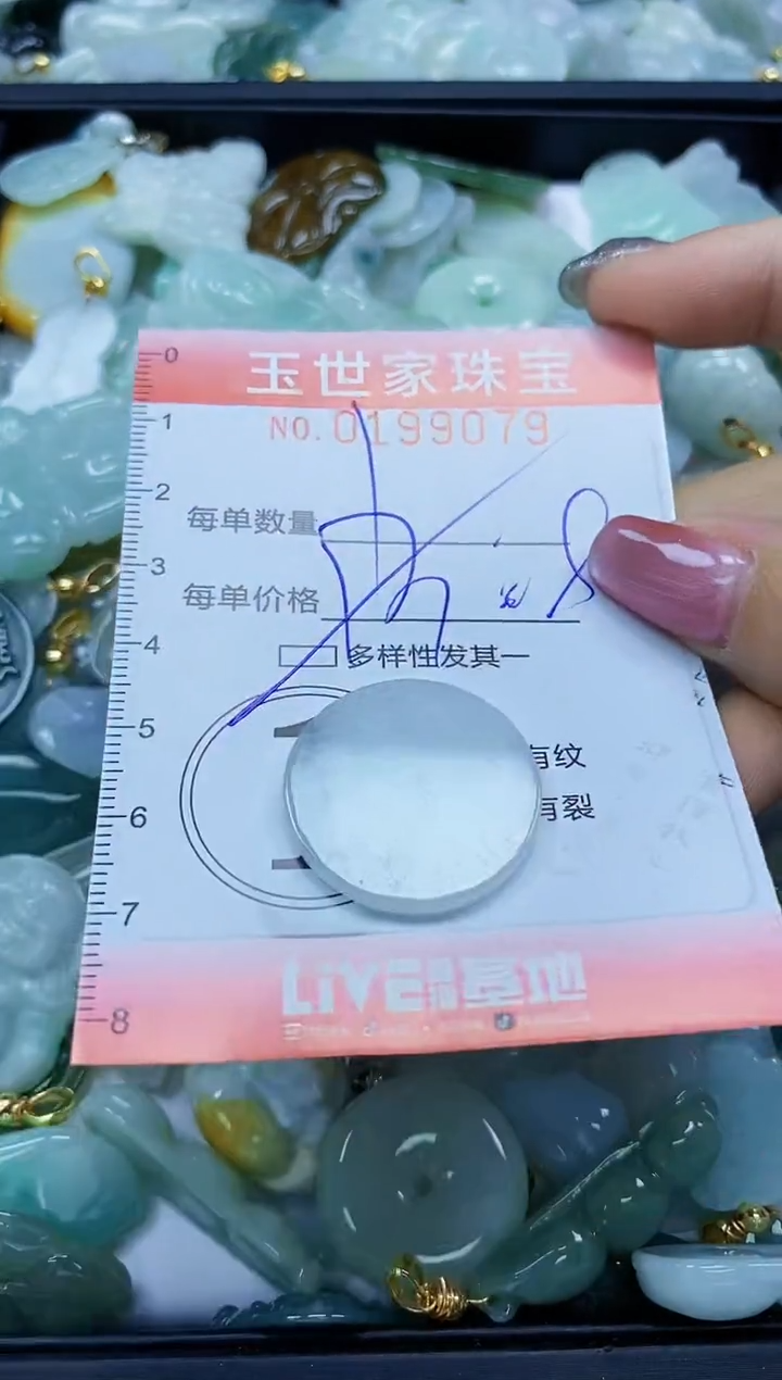 【闪购商品】翡翠颈饰未镶嵌闪购0199079多样性发其一