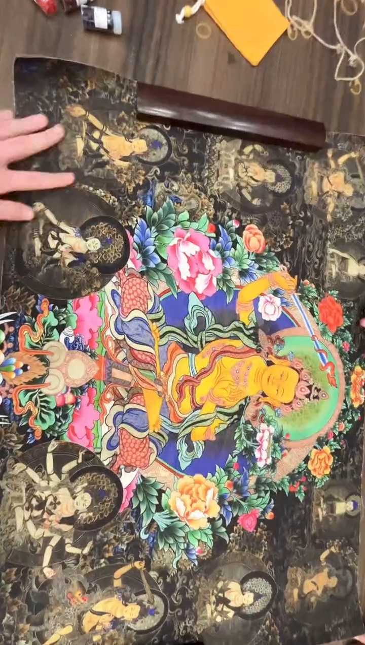 卷轴画唐卡16012