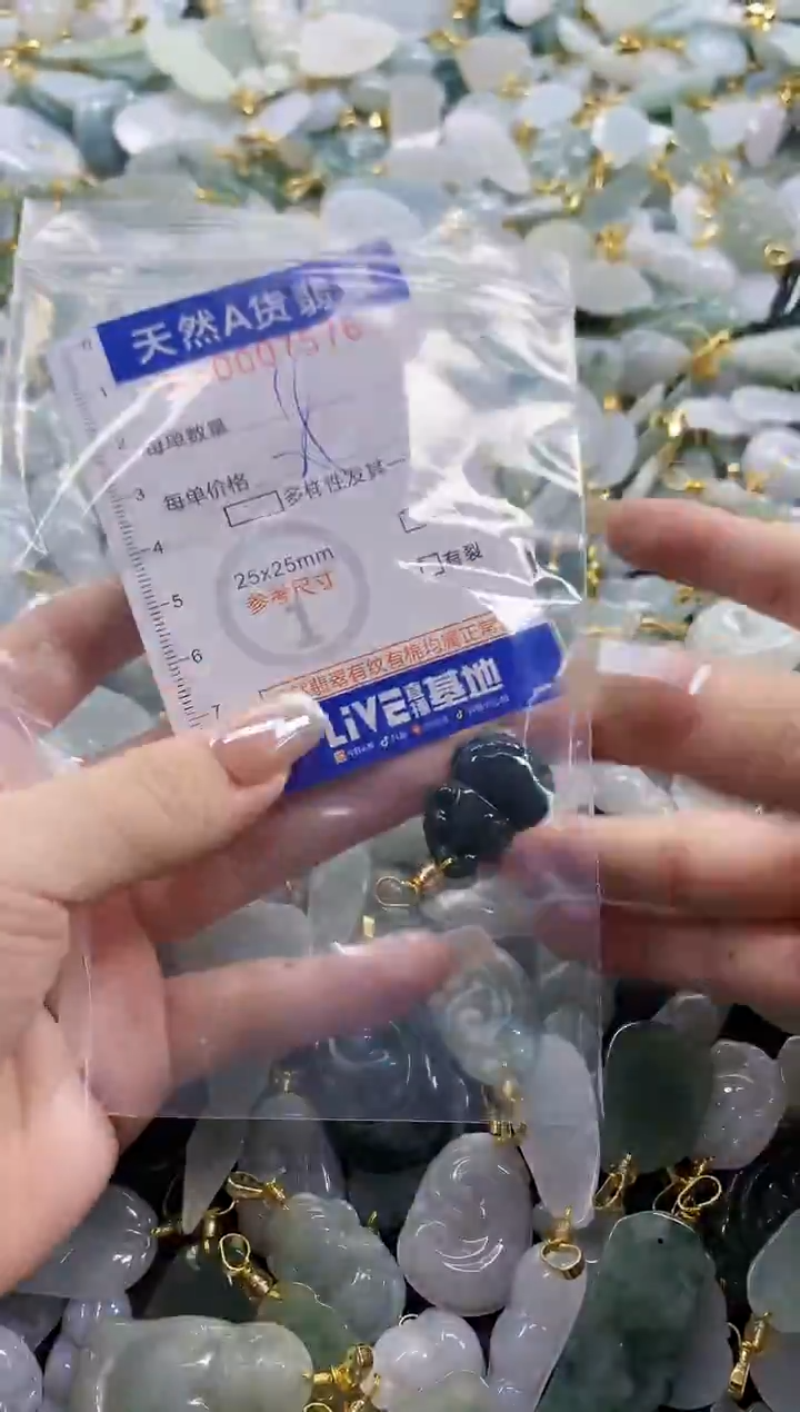 颈饰未镶嵌翡翠d****s天然A货翡翠