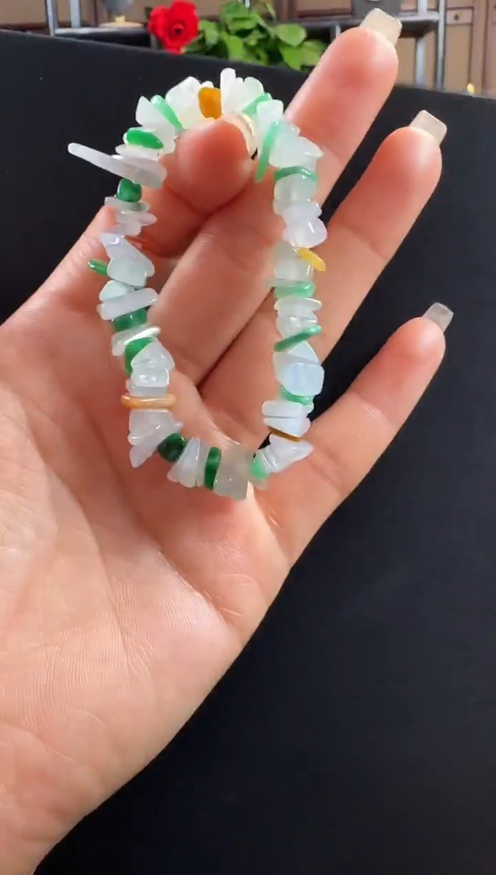 未镶嵌手串翡翠手串