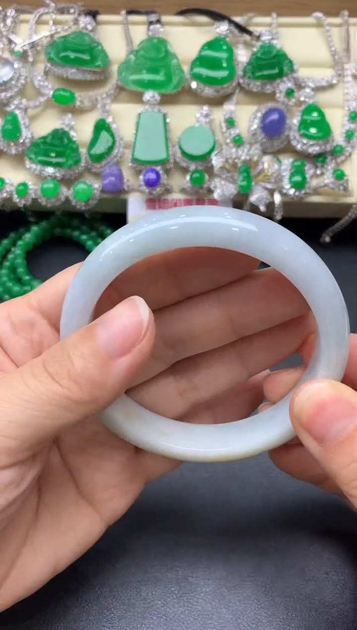 未镶嵌手镯翡翠102  -中国好珍宝