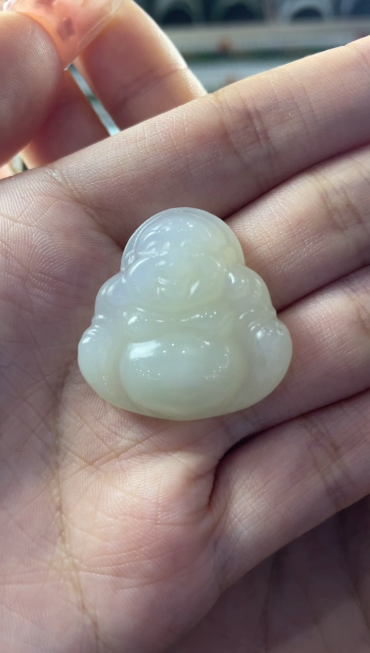 【闪购商品】和田玉项链未镶嵌和田玉 佛公