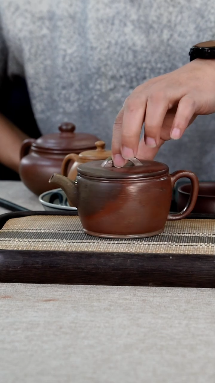 【闪购商品】紫砂茶壶原矿柴烧汉瓦