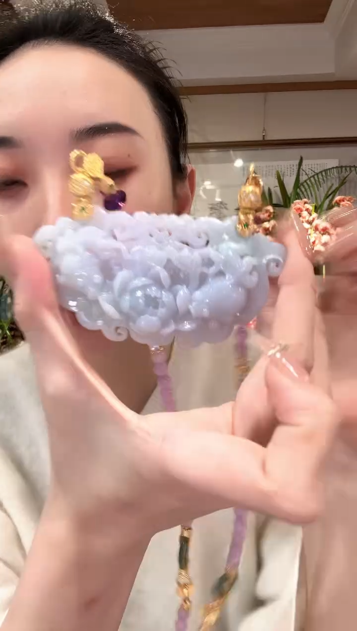 【闪购商品】翡翠颈饰未镶嵌国风