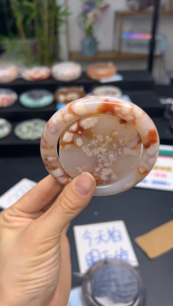 【闪购商品】石英质玉手镯合金A538(58圈赠送镯心)