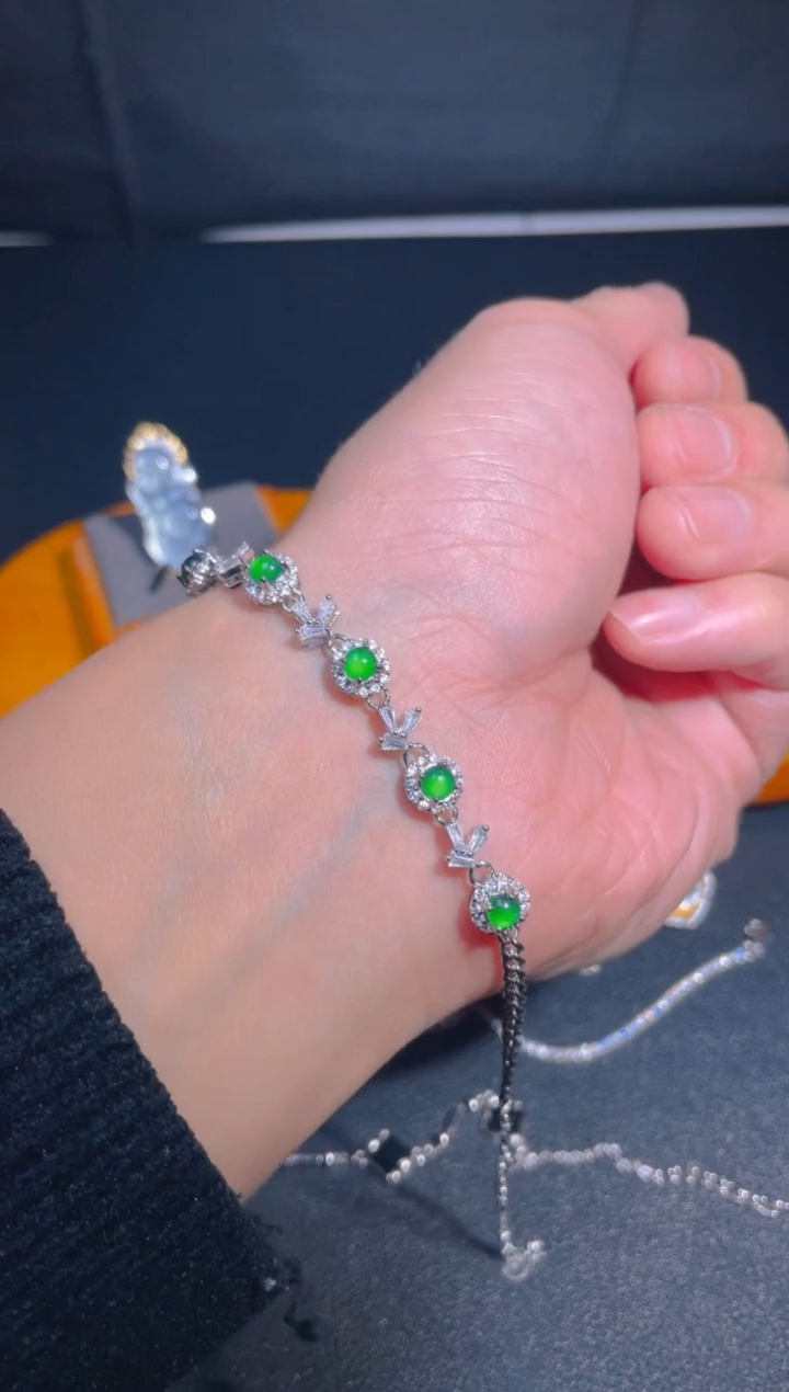 【闪购商品】翡翠耳饰未镶嵌翡翠