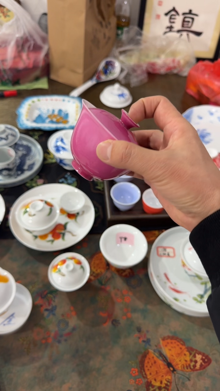 其他景德镇高温瓷（盖碗）