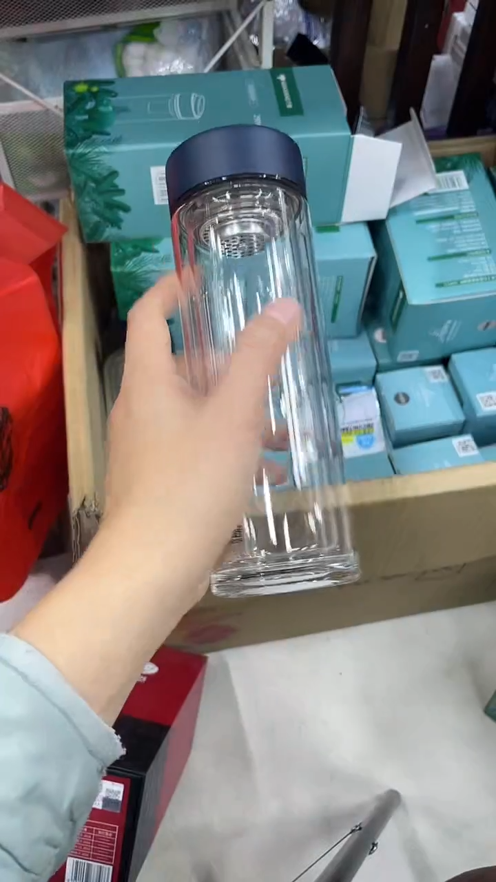 小熊双层7107-320ml蓝