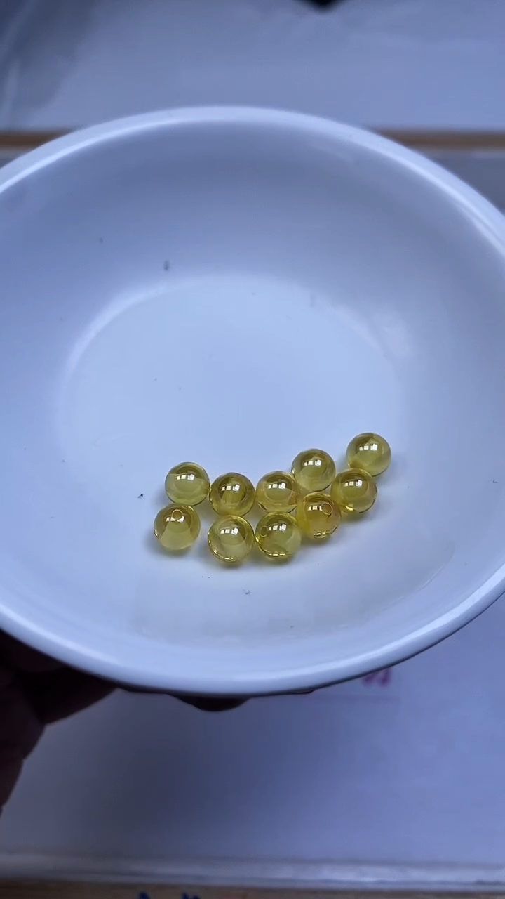 未镶嵌天然锆石散珠黄金锆石6mm10颗8元