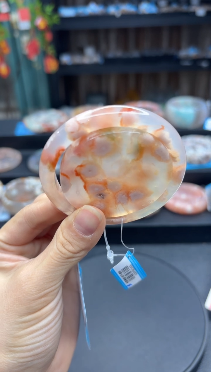 【闪购商品】石英质玉手镯未镶嵌1378（53圈）