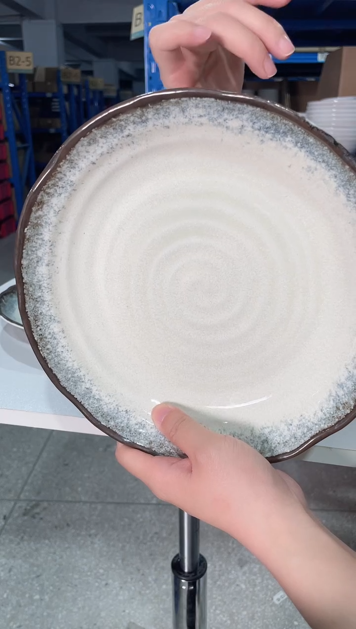 陶瓷锖烟 【2支】8.6英寸深盘