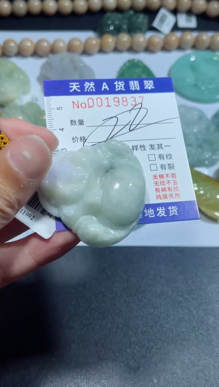 【闪购商品】翡翠颈饰未镶嵌00019837