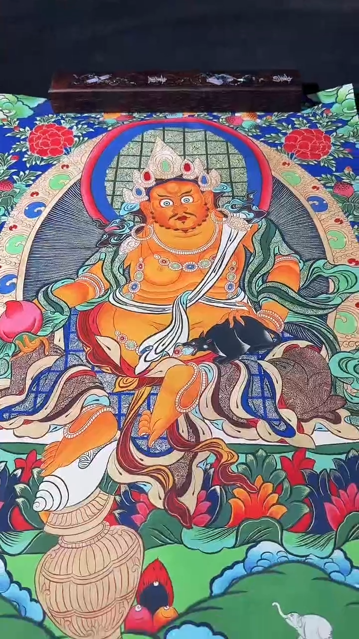 卷轴画藏式珍藏彩绘艺术馆56