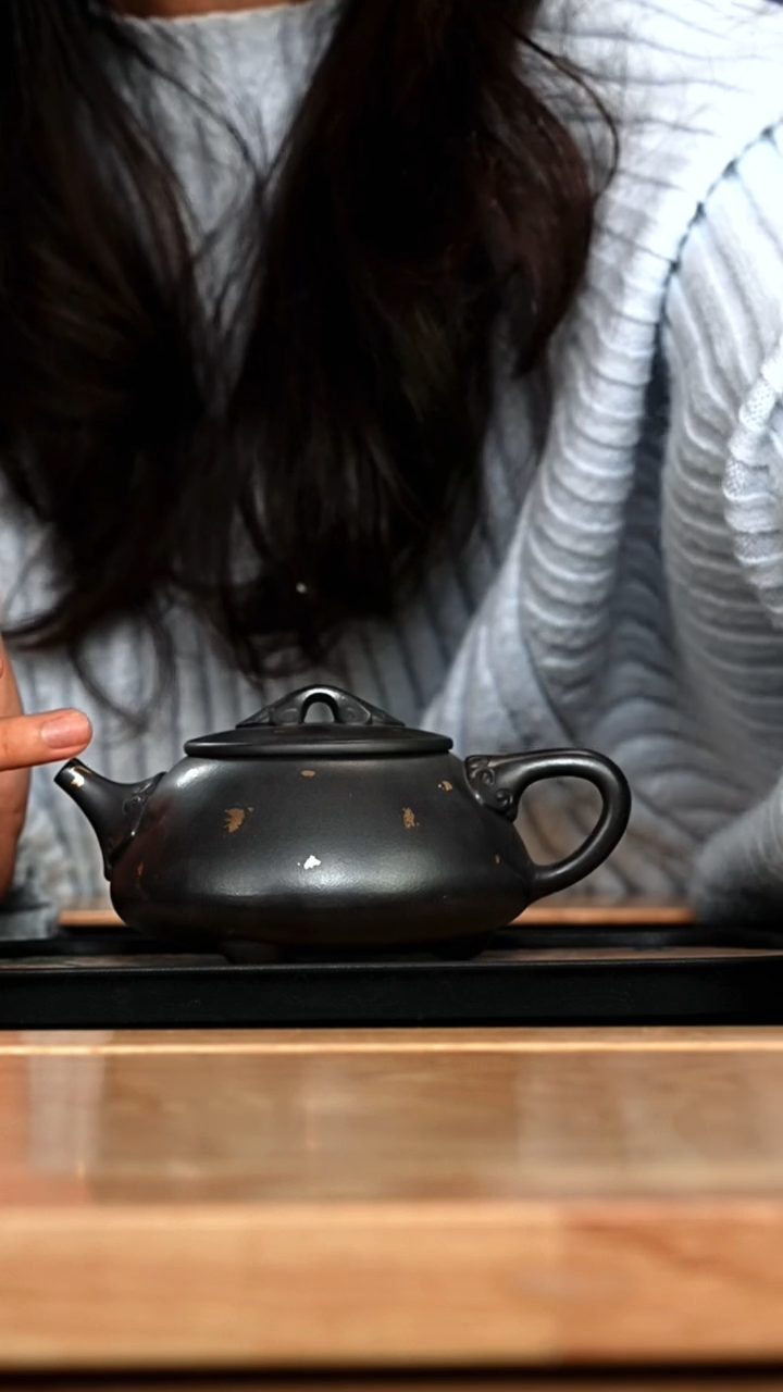 【闪购商品】紫砂茶壶h05478石瓢280CC