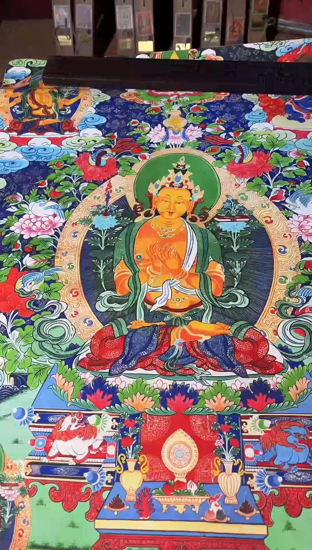 卷轴画东东唐卡tk16