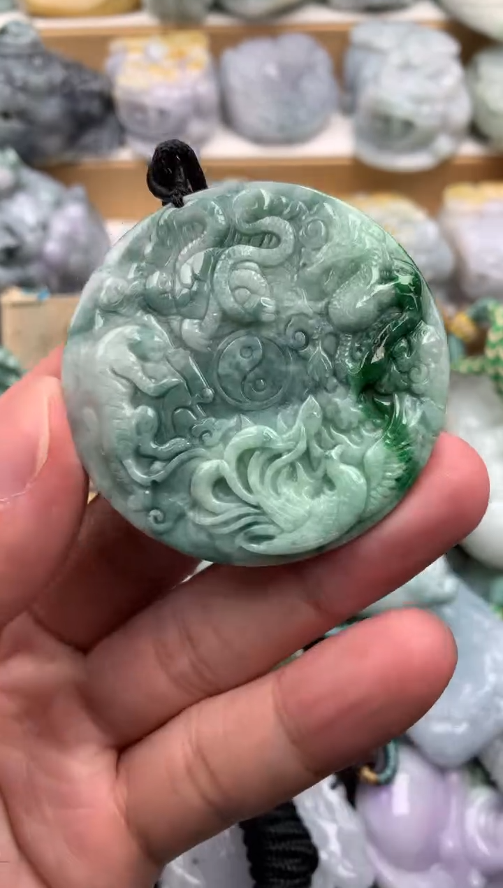 吊坠(不含链)未镶嵌翡翠1