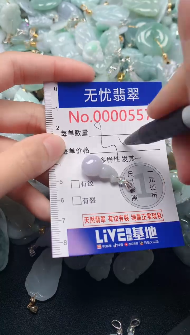 颈饰未镶嵌翡翠557