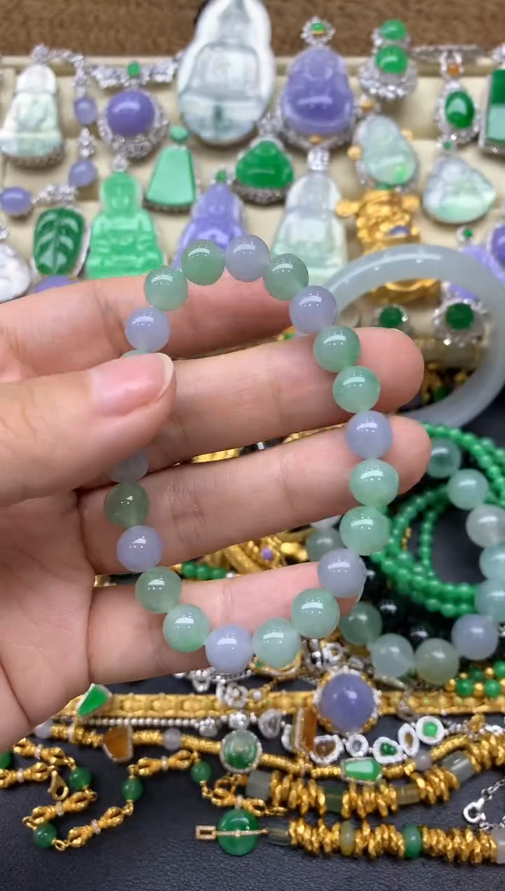 【闪购商品】翡翠手链未镶嵌276-中国好珍宝