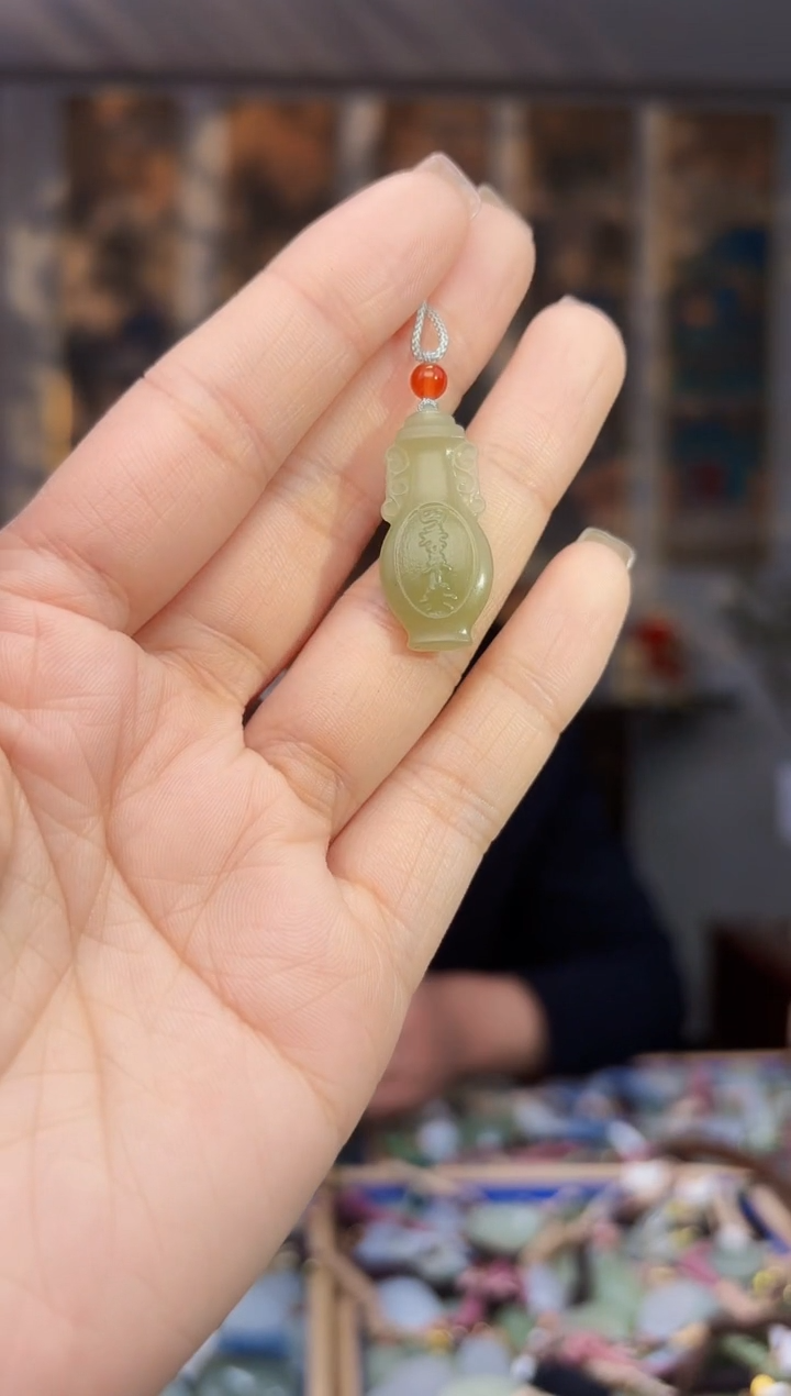 【闪购商品】和田玉挂件未镶嵌拍一发一